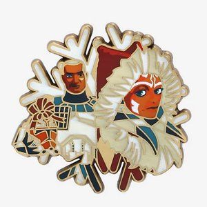 Holiday Ahsoka Tano & Captain Rex Pin # 2073
